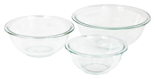 OXO Plastic Nesting Mixing Bowl Set 3 Pieces 