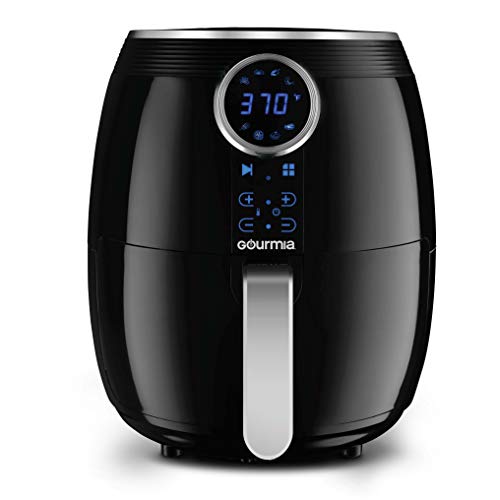 Gourmia GAF575 Digital Air Fryer - 5 QT / 4.7 Liter Capacity with Digital  Touch LCD Display, RadiVection 360° Heat Circulation Technology and  2-tiered Cooking Racks - Shop - TexasRealFood