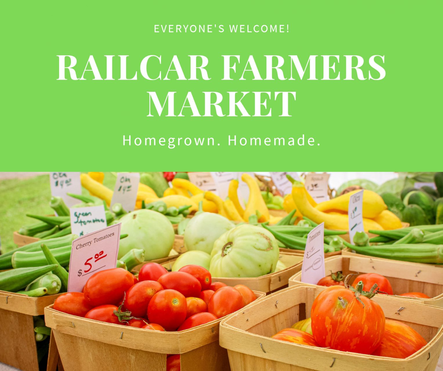 Railcar Farmers Market of Van Alstyne